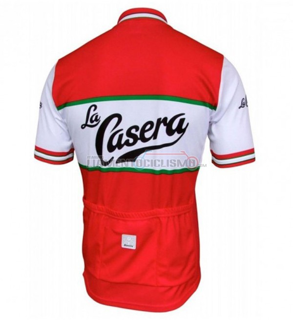 Abbigliamento Ciclismo La Casera Vintage 2017 rosso